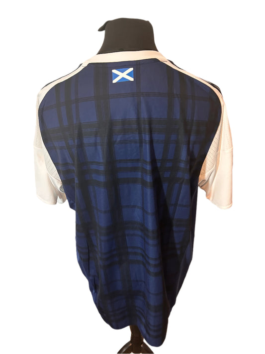 Scotland 2015-17 Home Football Shirt 2XL XXL Adidas