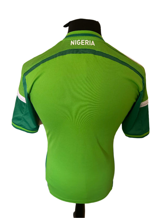 Nigeria 2014-15 Home Football Shirt Small Adidas