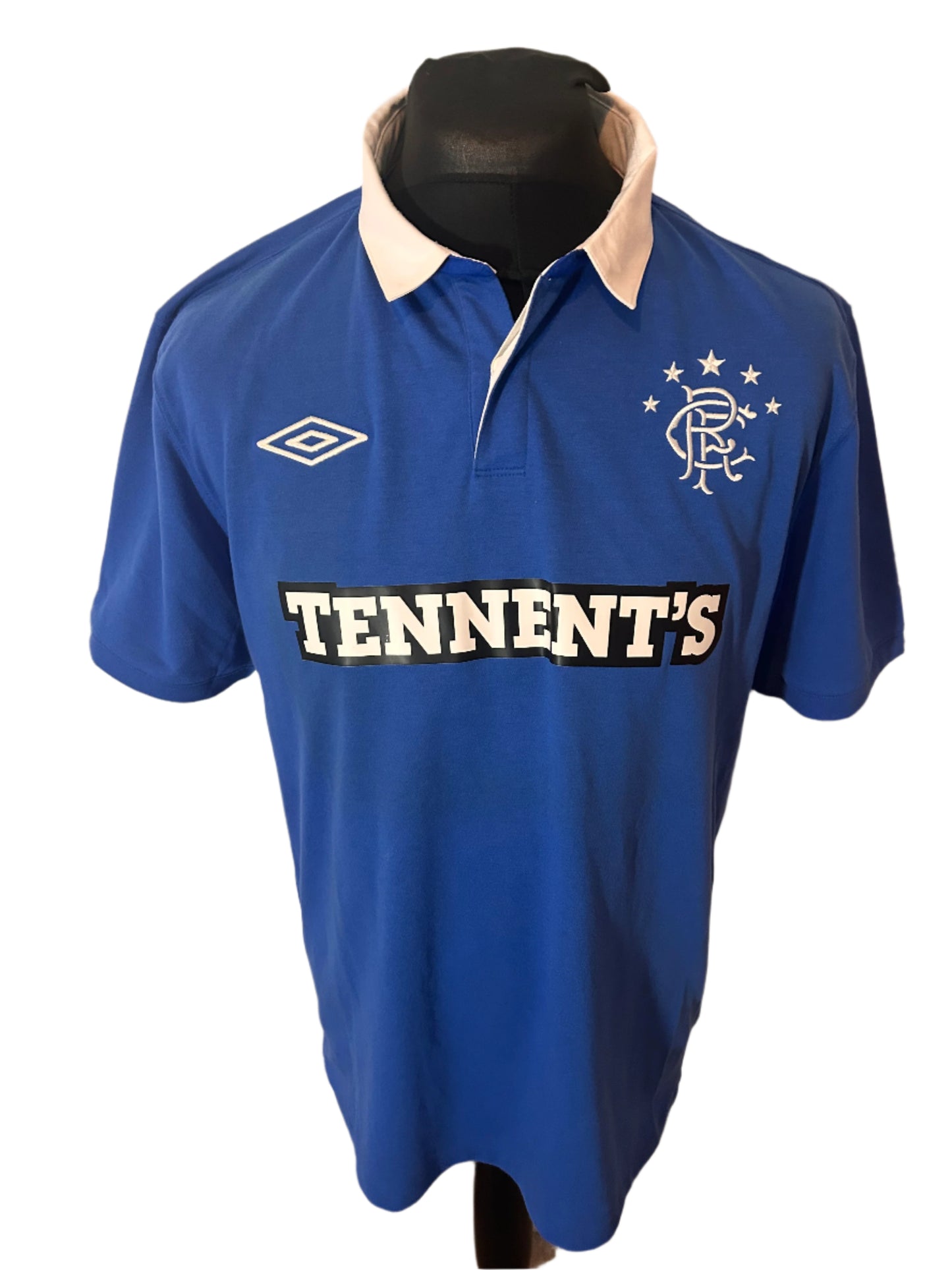 Rangers 2010-11 Home Football Shirt Extra Large XL Umbro