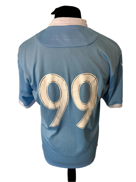 Lazio 2017-18 Home Football Shirt Extra Large XL Macron