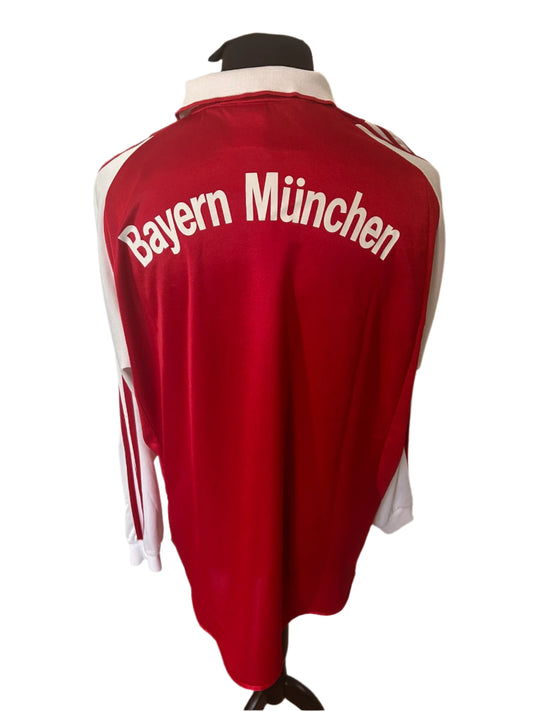 Bayern Munich 2003-04 Home Football Shirt LONG SLEEVES 2XL XXL Adidas