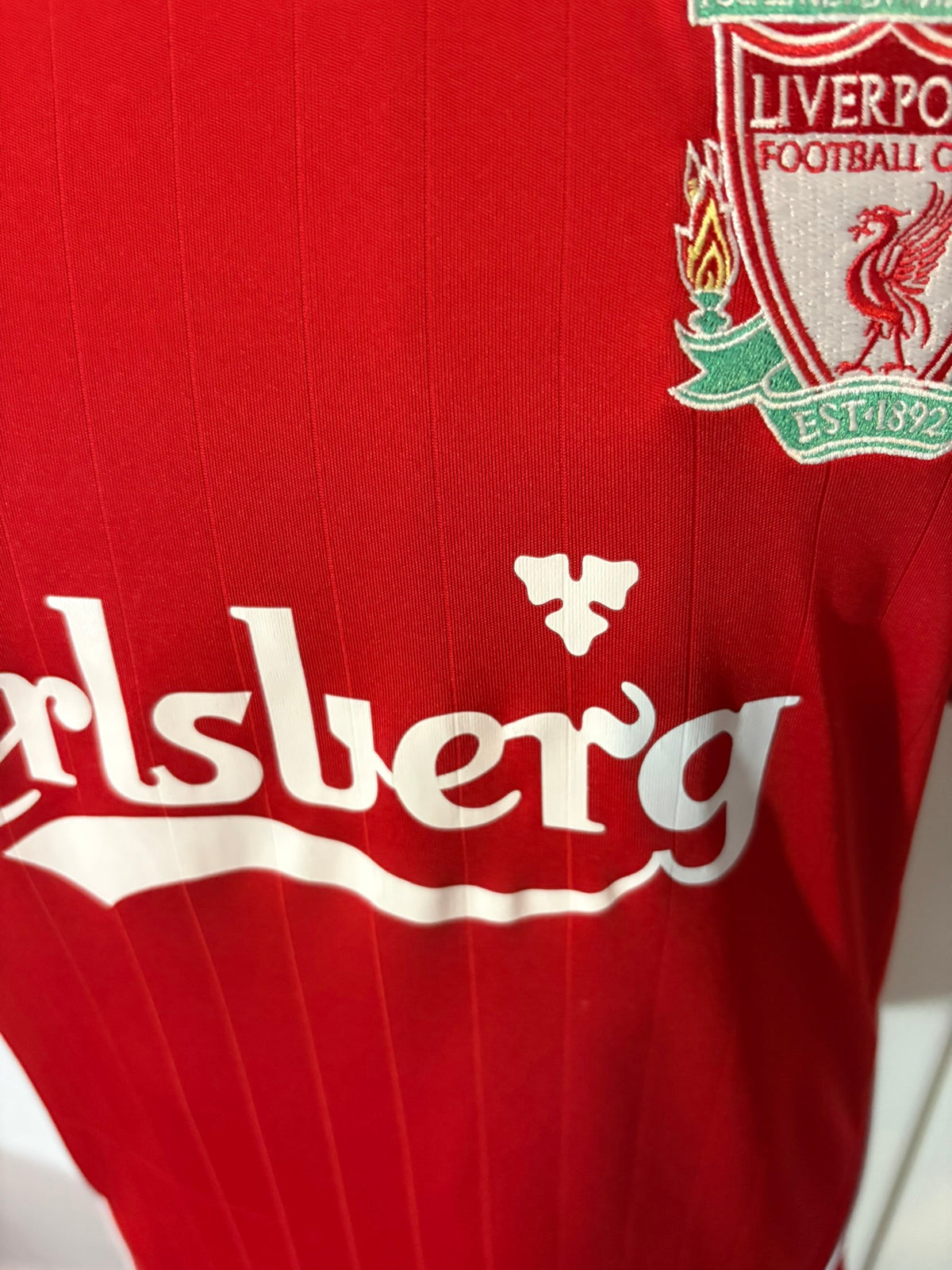 Liverpool Steven Gerrard 2006-08 Home Football Shirt Medium Adidas