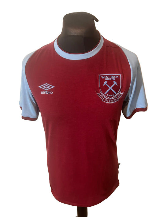 West Ham United 2020-21 home football shirt, Umbro, medium, claret, Mark Noble, front