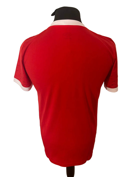 Al Ahly 2019-20 home football shirt, red, medium, Umbro, back