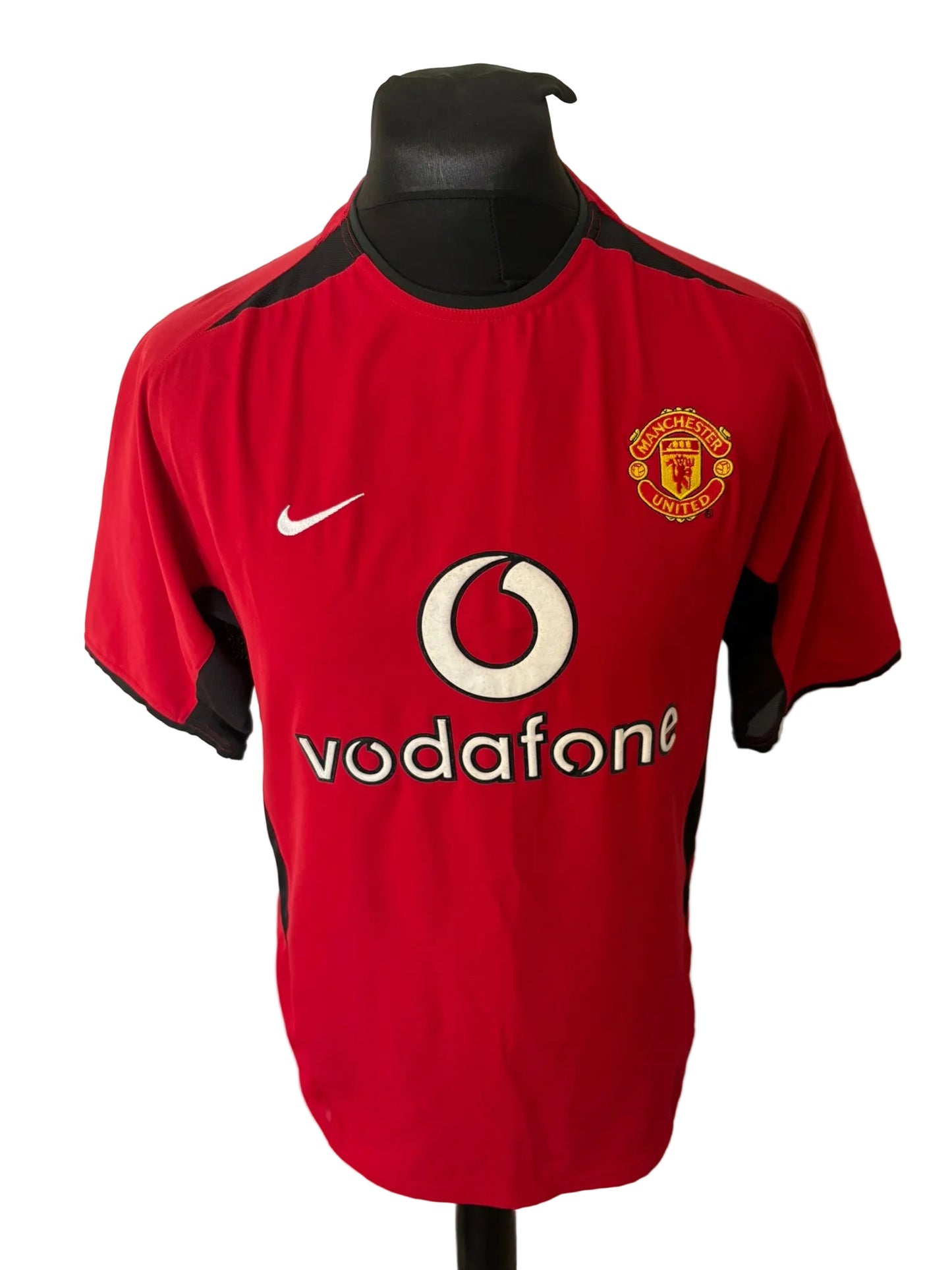 Manchester United 2002-03 home football shirt, red, small, Nike, Cristiano Ronaldo, front