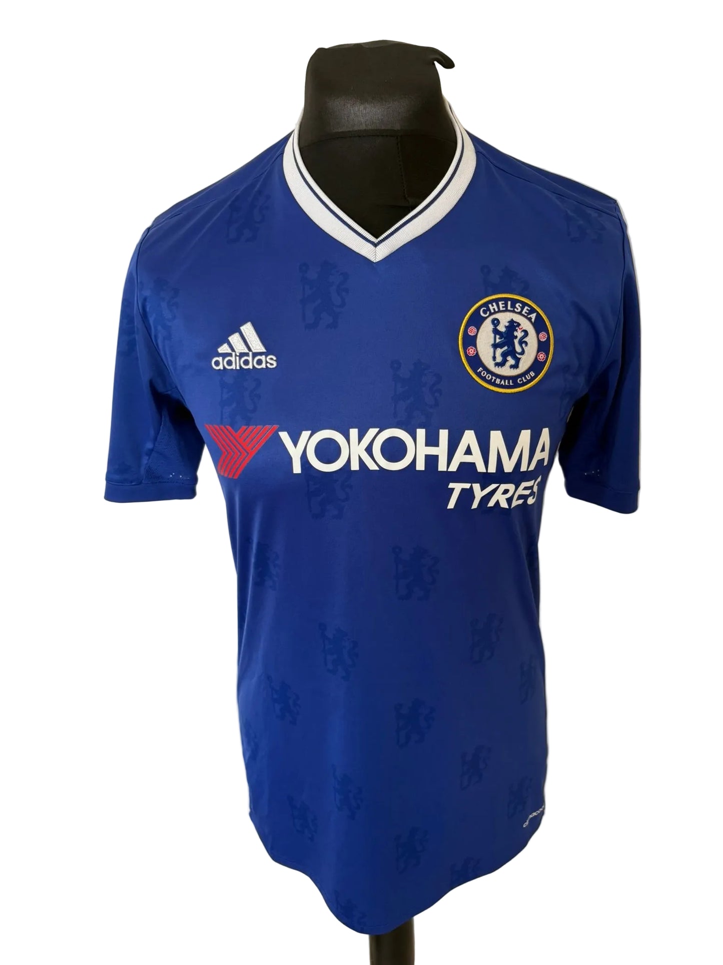 Chelsea 2016-17 home football shirt, blue, medium, Adidas, N'Golo Kante, front