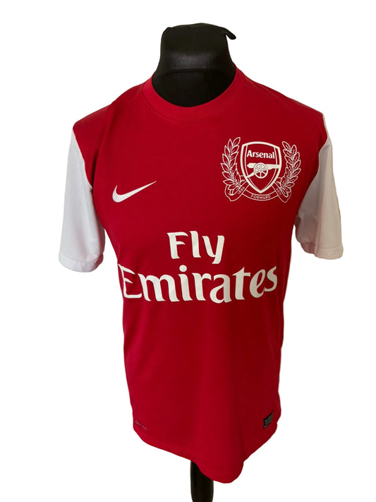 Arsenal 2011-12 home football shirt, red, medium, Nike, Thierry Henry, front