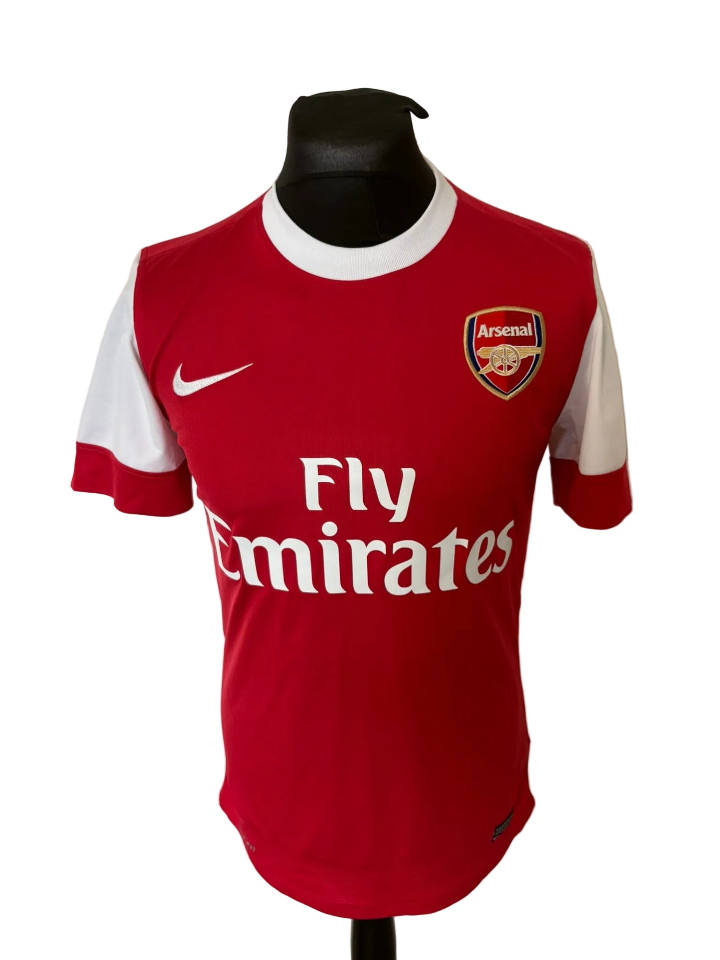 Arsenal 2010-11 home football shirt, red, small, Nike, Cesc Fabregas, front