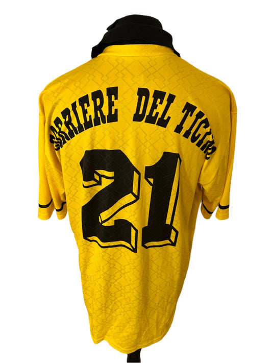 FC Lugano 1995-97 Third Football Shirt 2XL XXL Lotto