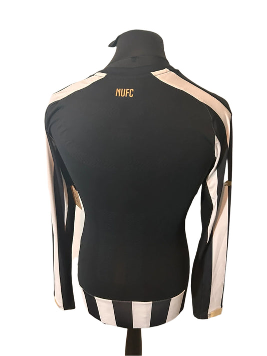 Newcastle United 2014-15 Home Shirt PLAYER ISSUE LONG SLEEVES Medium Puma