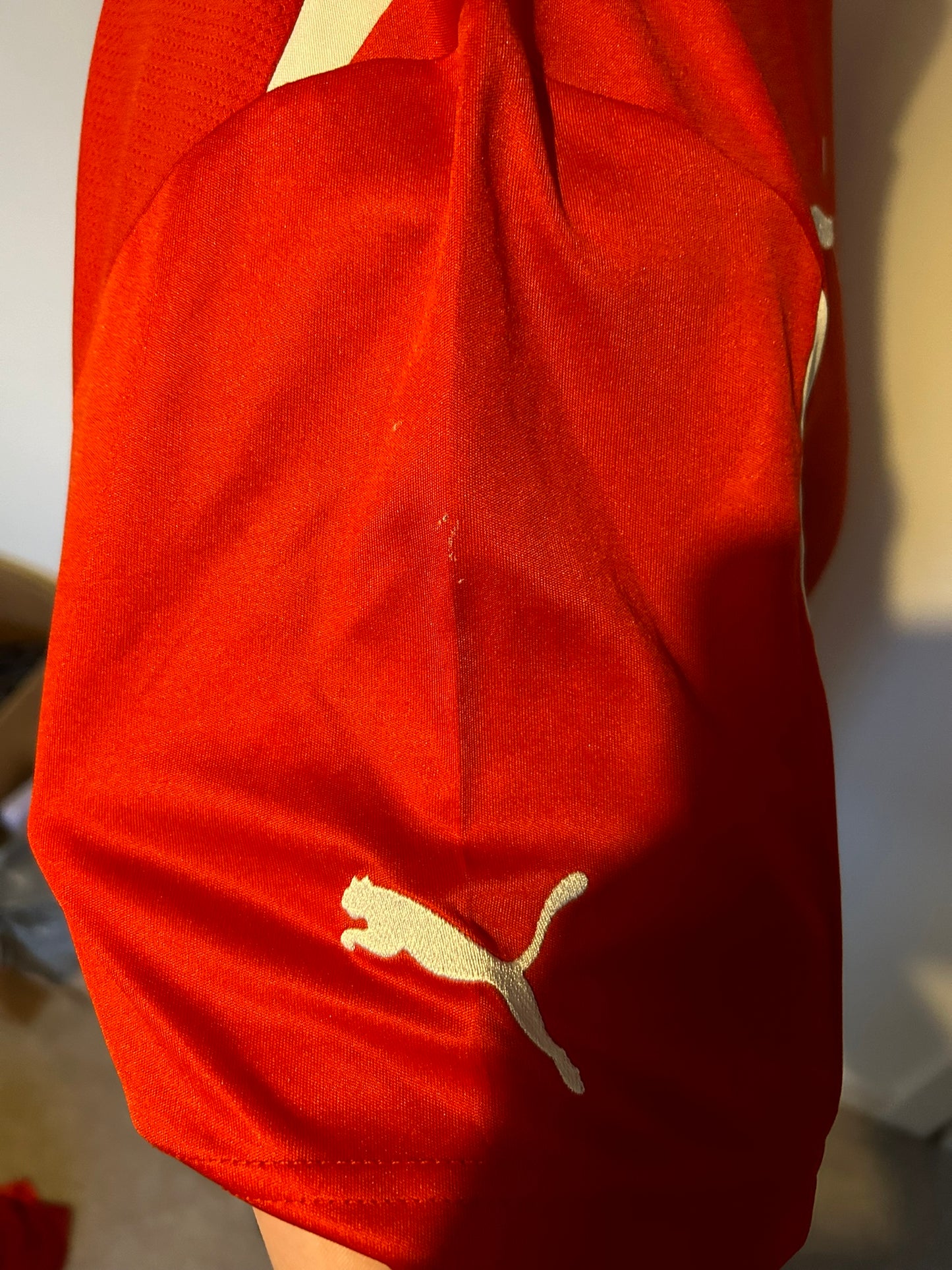 Austria 2012-14 Home Football Shirt Medium Puma