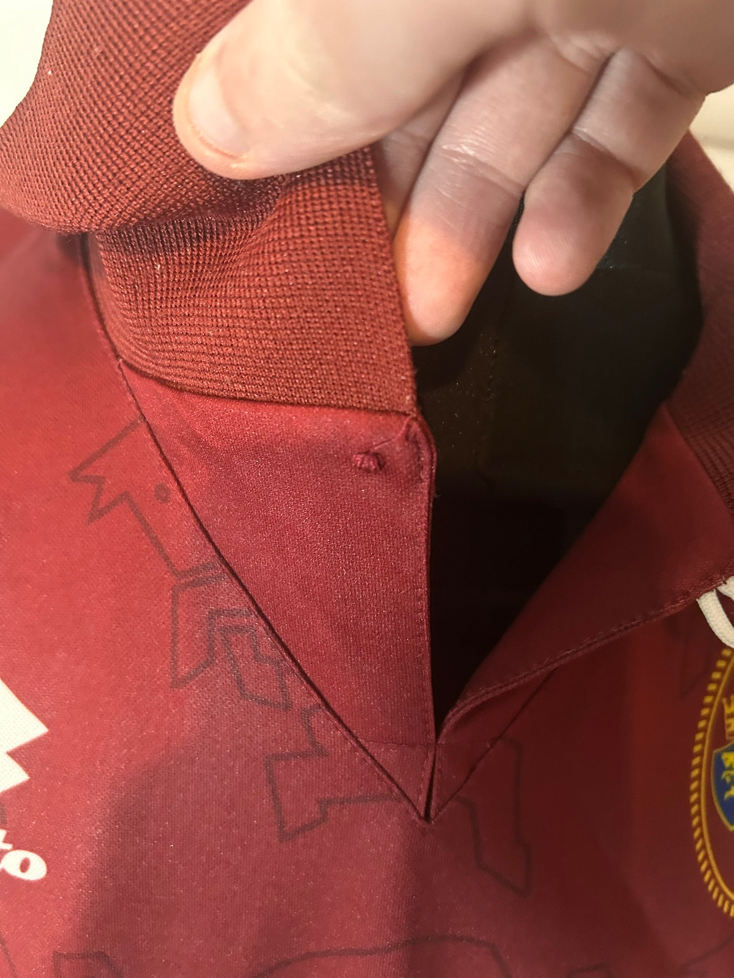 Torino 1994-95 Home Football Shirt Large Lotto