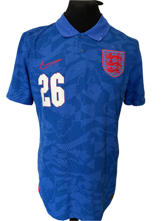 England Jude Bellingham 2020-21 Away Football Shirt Vaporknit Large Nike