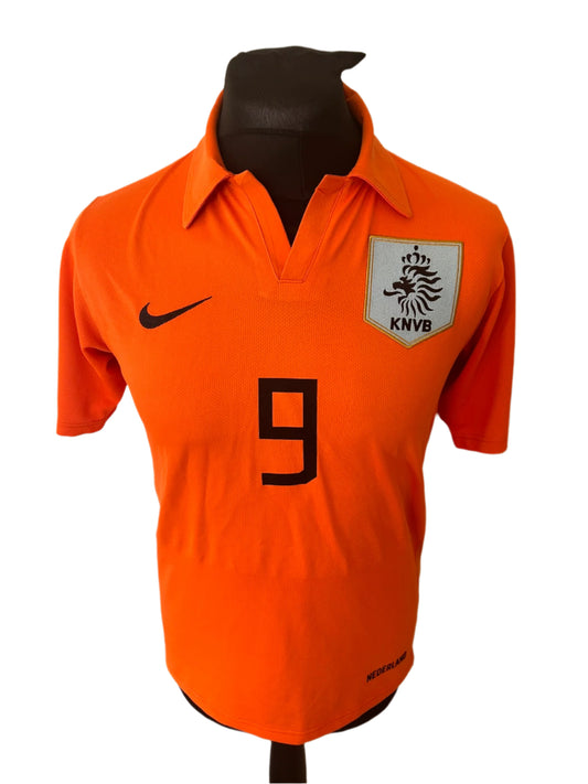 Netherlands Ruud Van Nistelrooy 2006-08 Home Football Shirt Small Nike