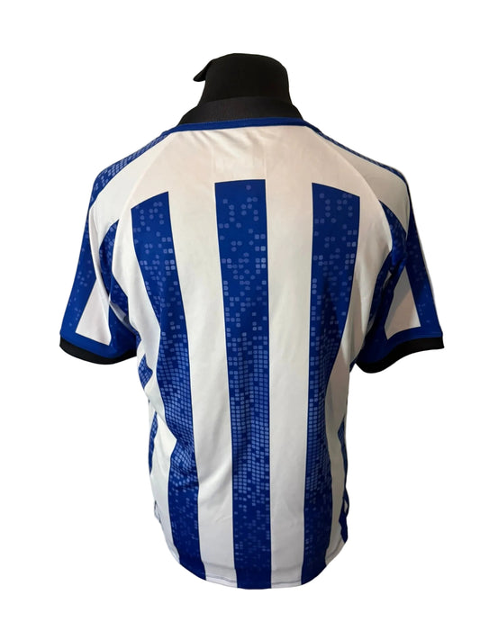Sheffield Wednesday 2019-20 home football shirt, blue and white, medium, Elev8, back