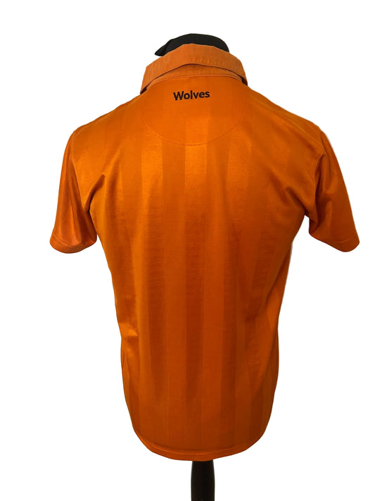 Wolves, Wolverhampton Wanderers 2012-13 home football shirt, gold, medium, Burrda, back
