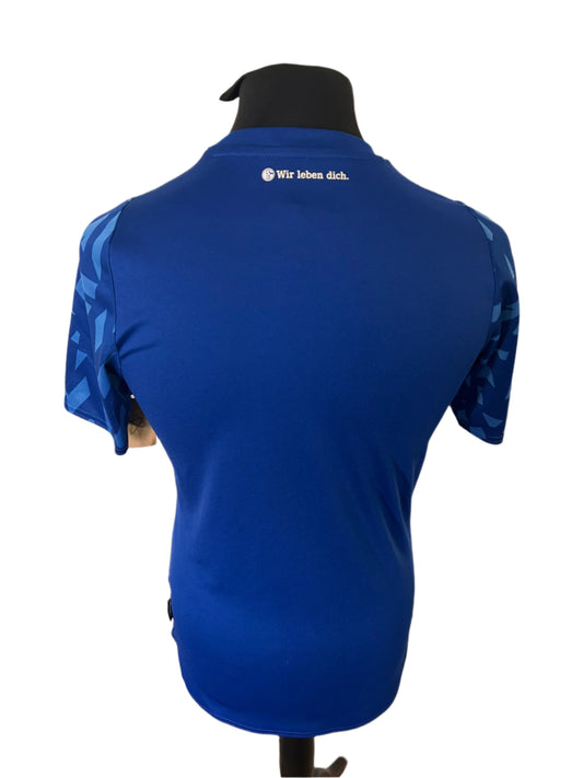 Schalke 2019-20 Home Football Shirt Small Umbro