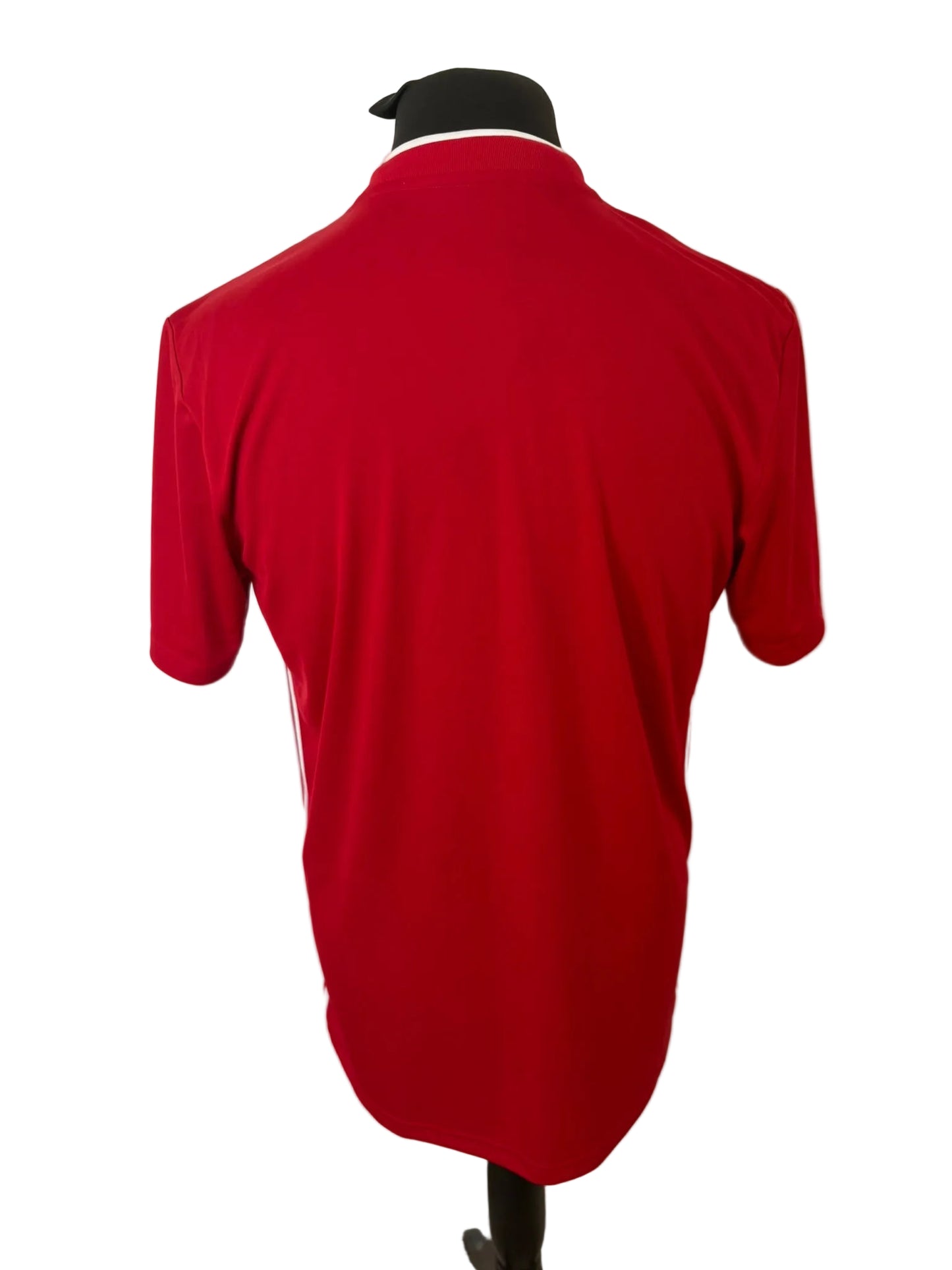 Aberdeen 2019-20 home football shirt, red, large, Adidas, back