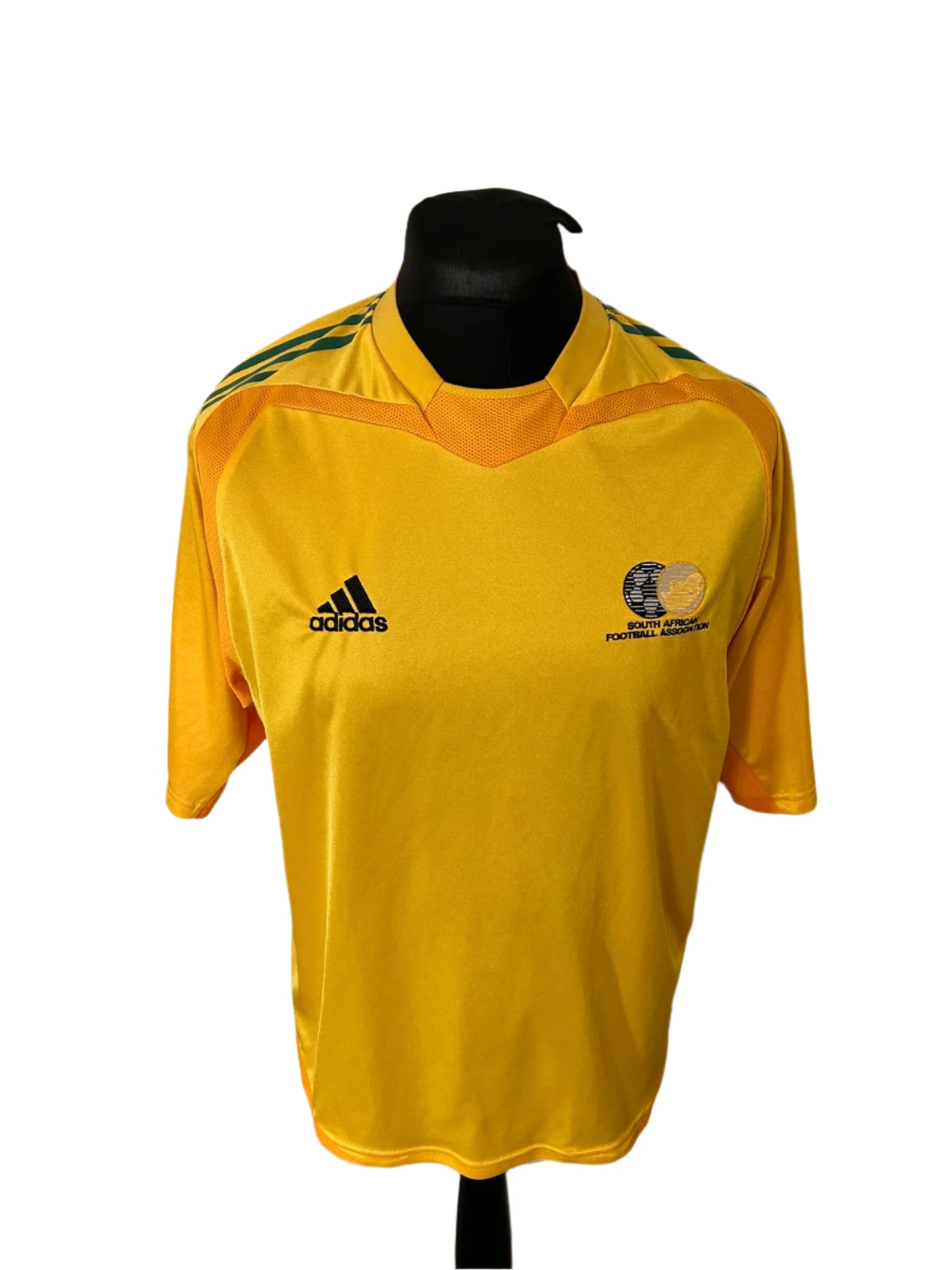 South Africa 2004-06 Home Football Shirt Medium Adidas