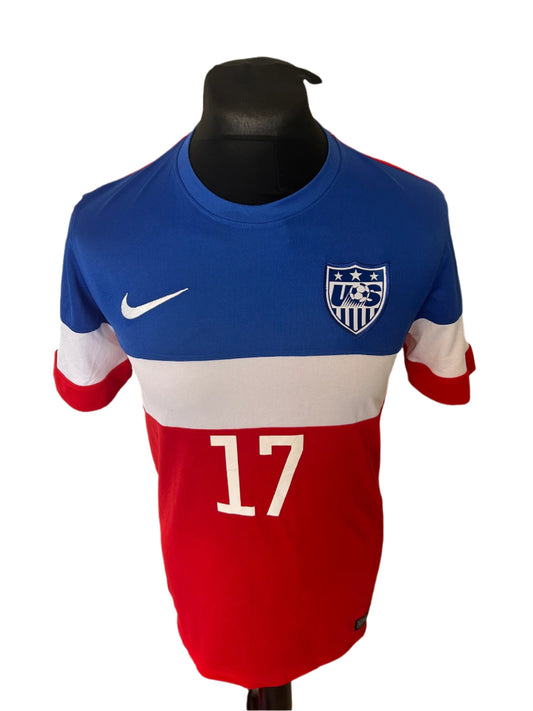 United States USA Jozy Altidore 2014-15 Away Football Shirt Small Nike