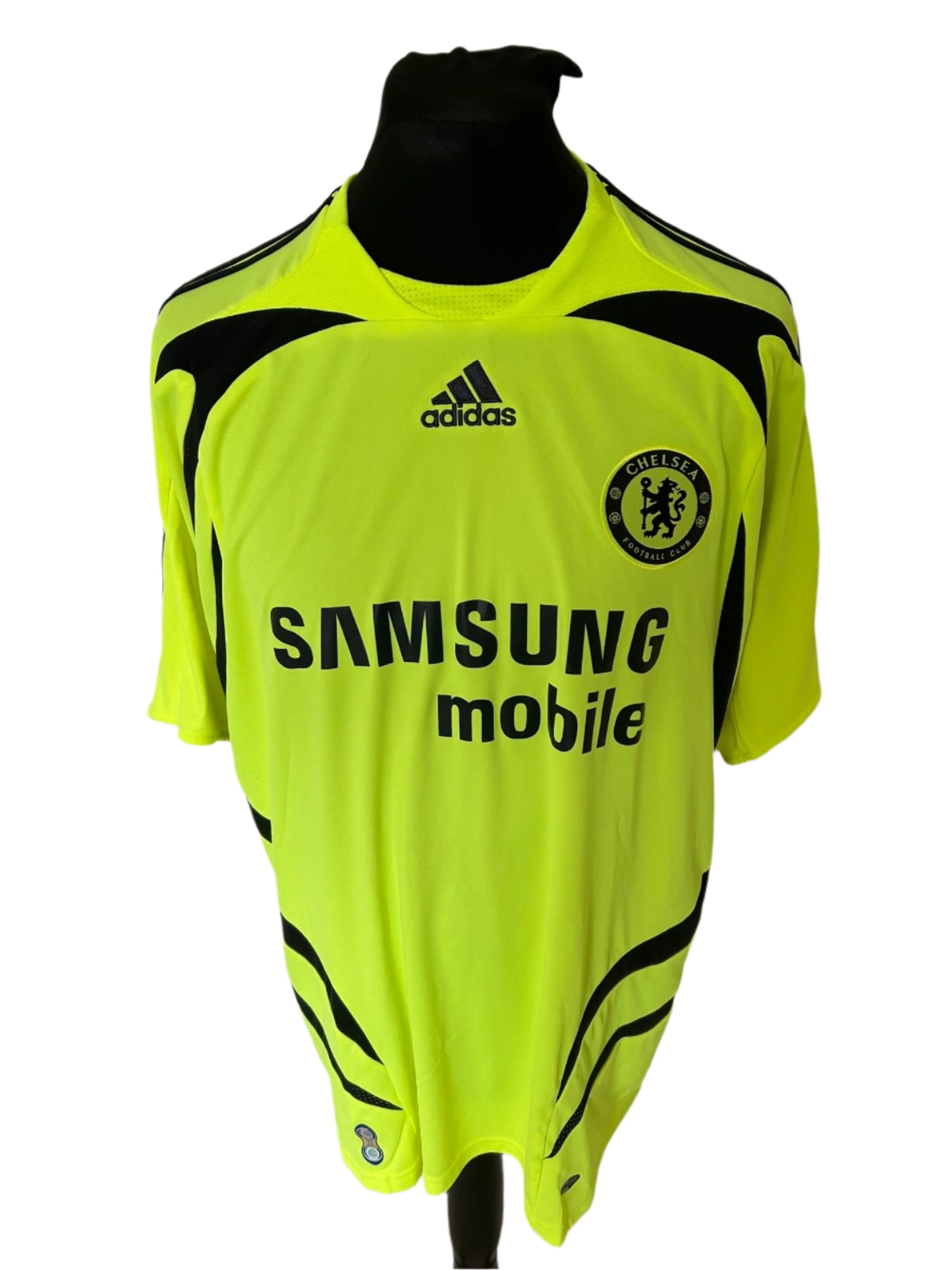 Chelsea Joe Cole 2007-08 Away Football Shirt 2XL XXL Adidas