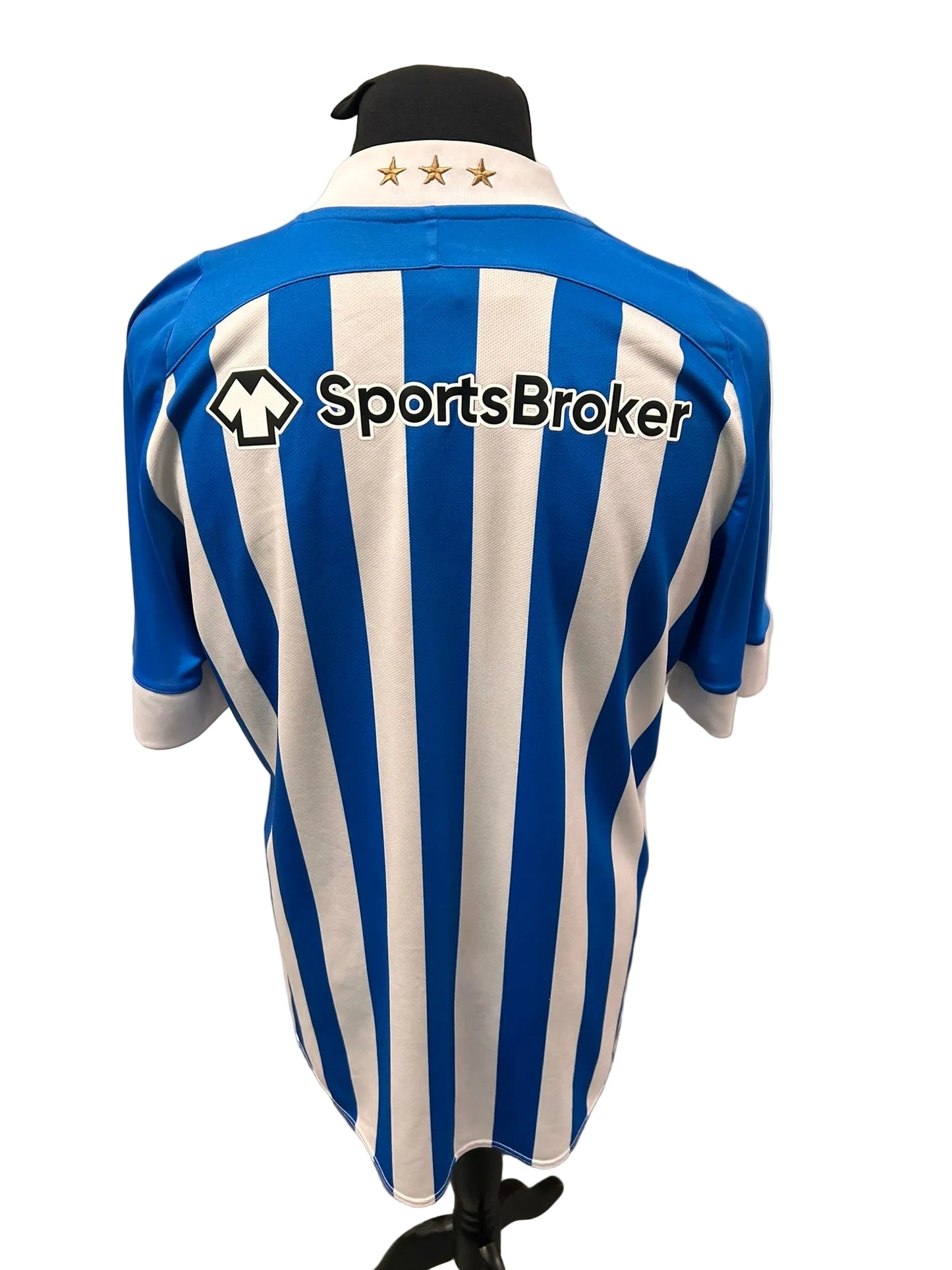 Huddersfield Town 2022-23 home football shirt, blue and white, Extra Large, XL, Umbro, back
