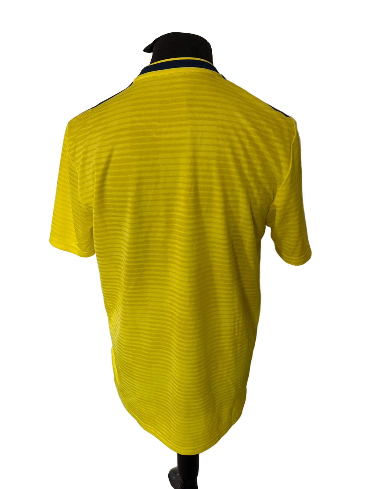 Scotland 2017-18 away football shirt, yellow, Large, Adidas, back
