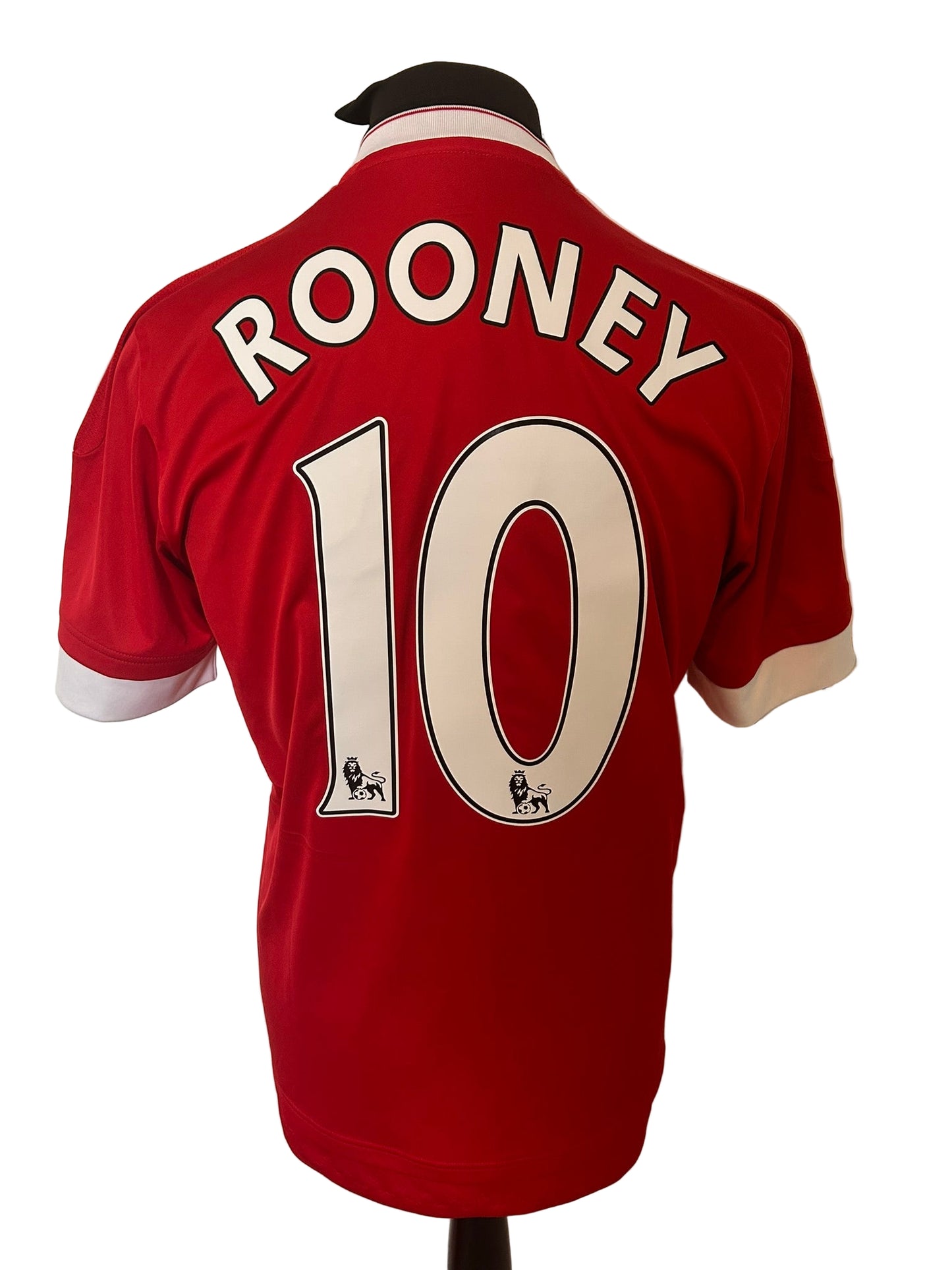 Manchester United Wayne Rooney 2015-16 Home Football Shirt Medium Adidas