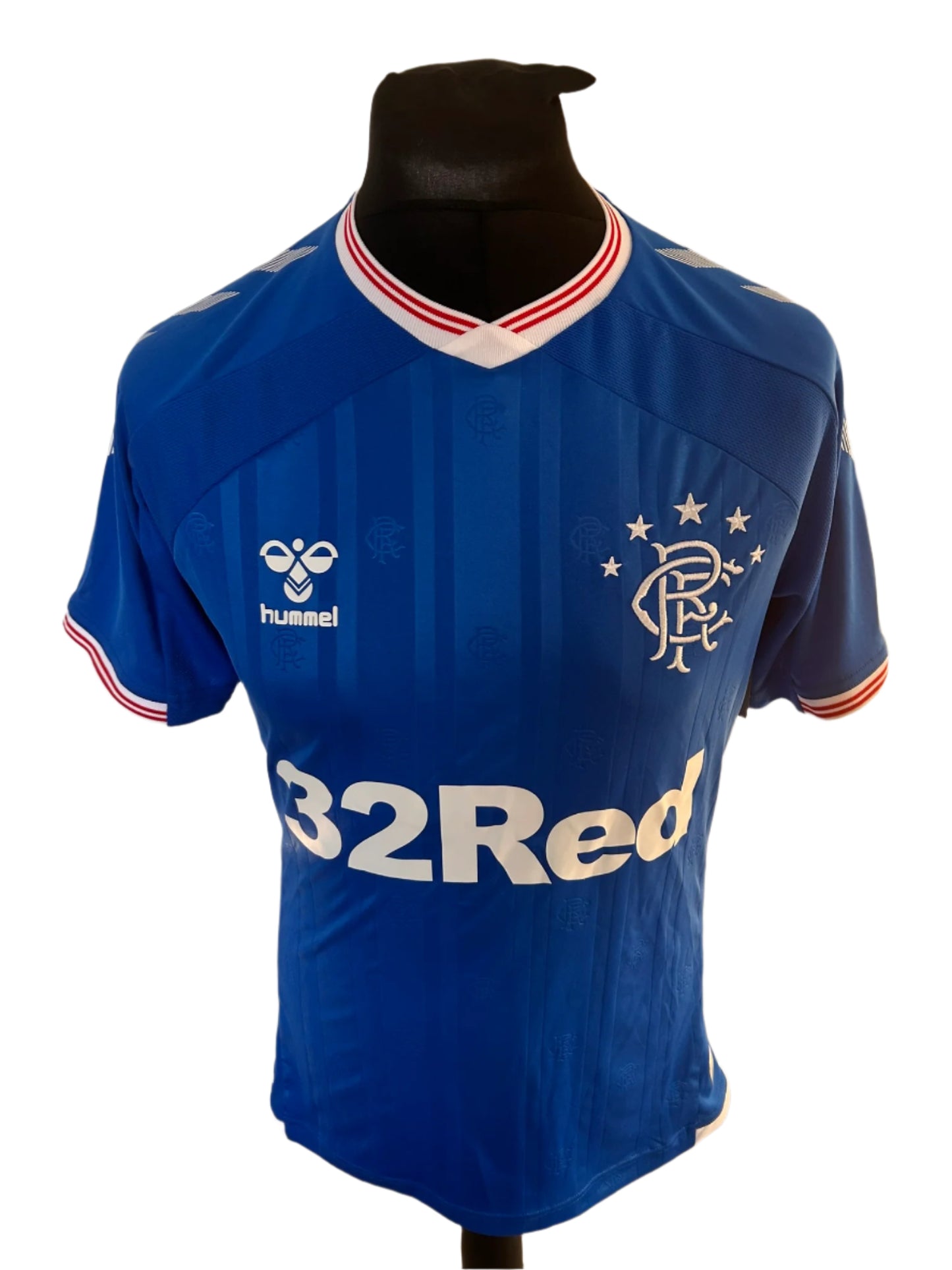 Rangers 2019-20 Home Football Shirt Medium Hummel