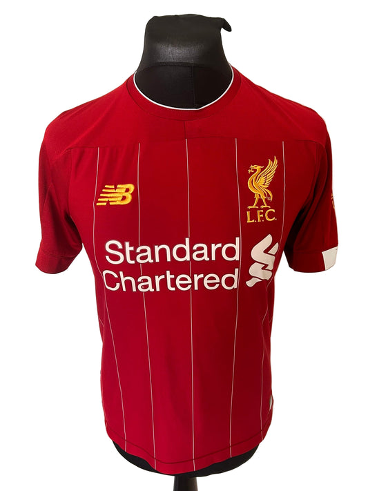 Liverpool Mohamed Salah 2019-20 Home Football Shirt Small New Balance