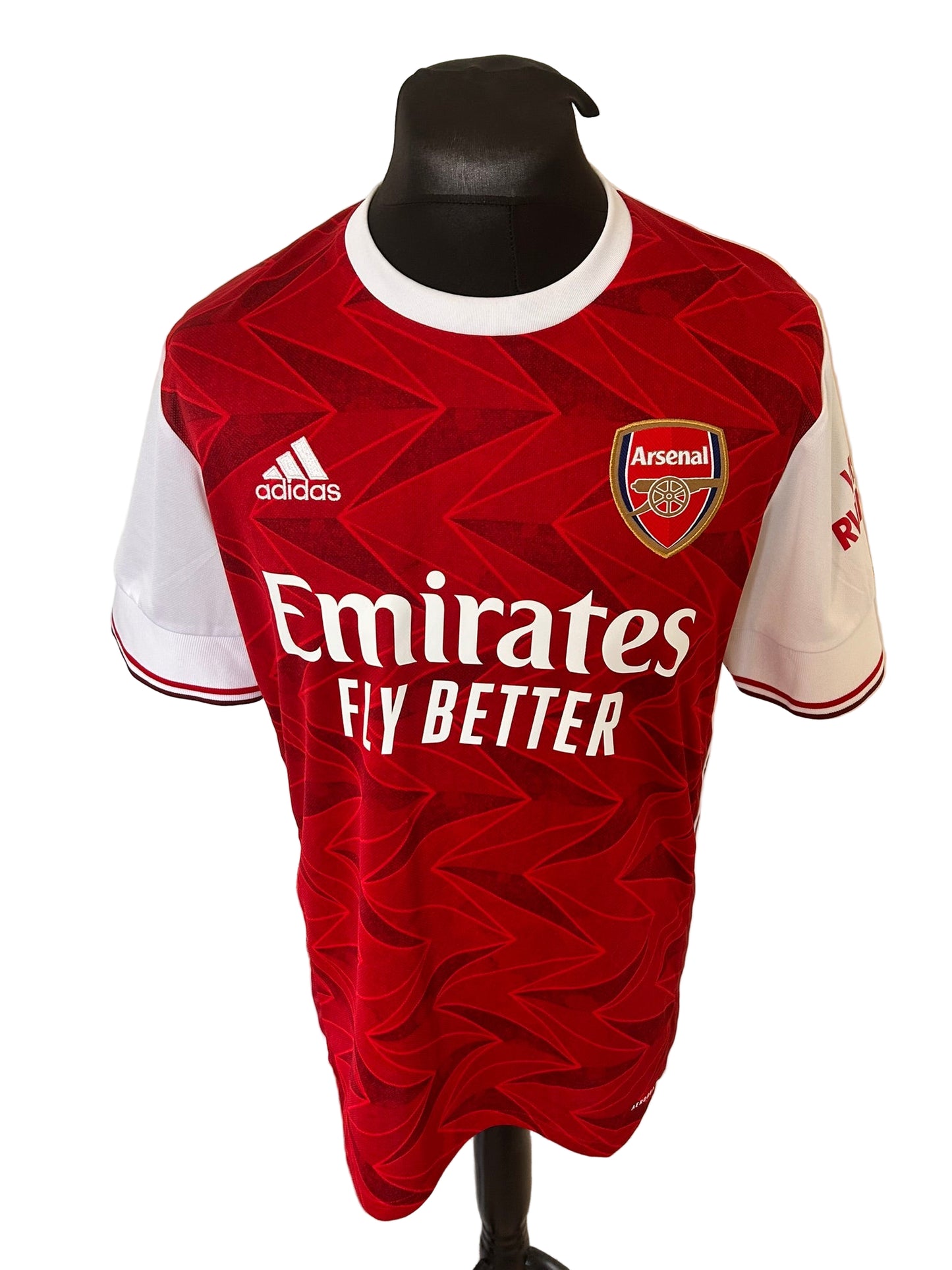 Arsenal Bukayo Saka 2020-21 Home Football Shirt Large Adidas