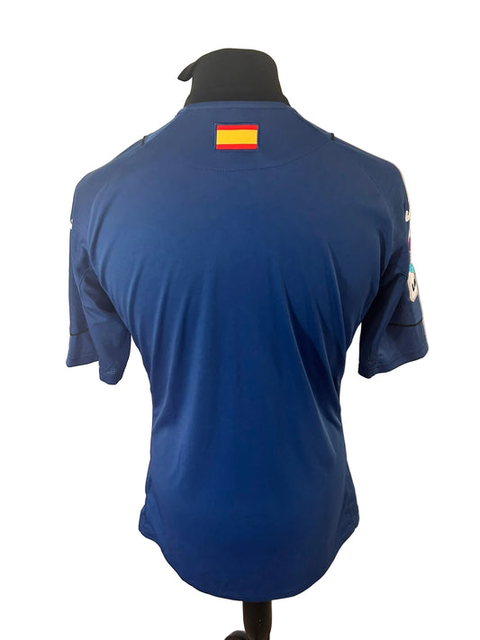 Getafe 2016-17 home football shirt, blue, Large, Joma, back