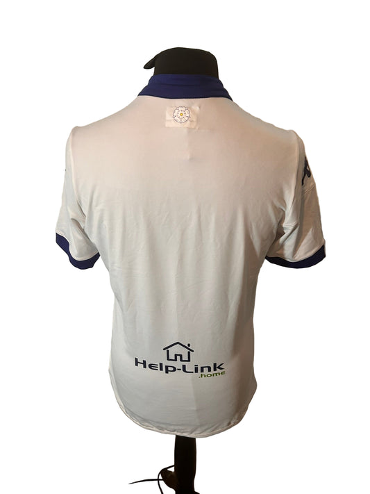Leeds United 2015-16 Home Football Shirt Medium Kappa