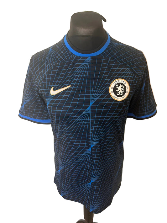 Chelsea 2023-24 away football shirt, black, medium, Nike, Cole Palmer, front