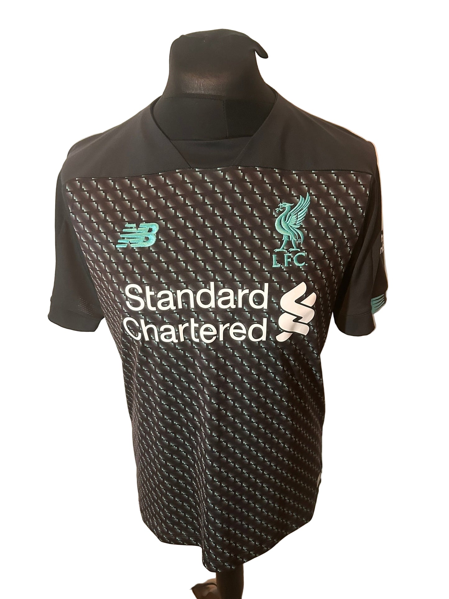 Liverpool Mohamed Salah 2019-20 Third Football Shirt Medium New Balance