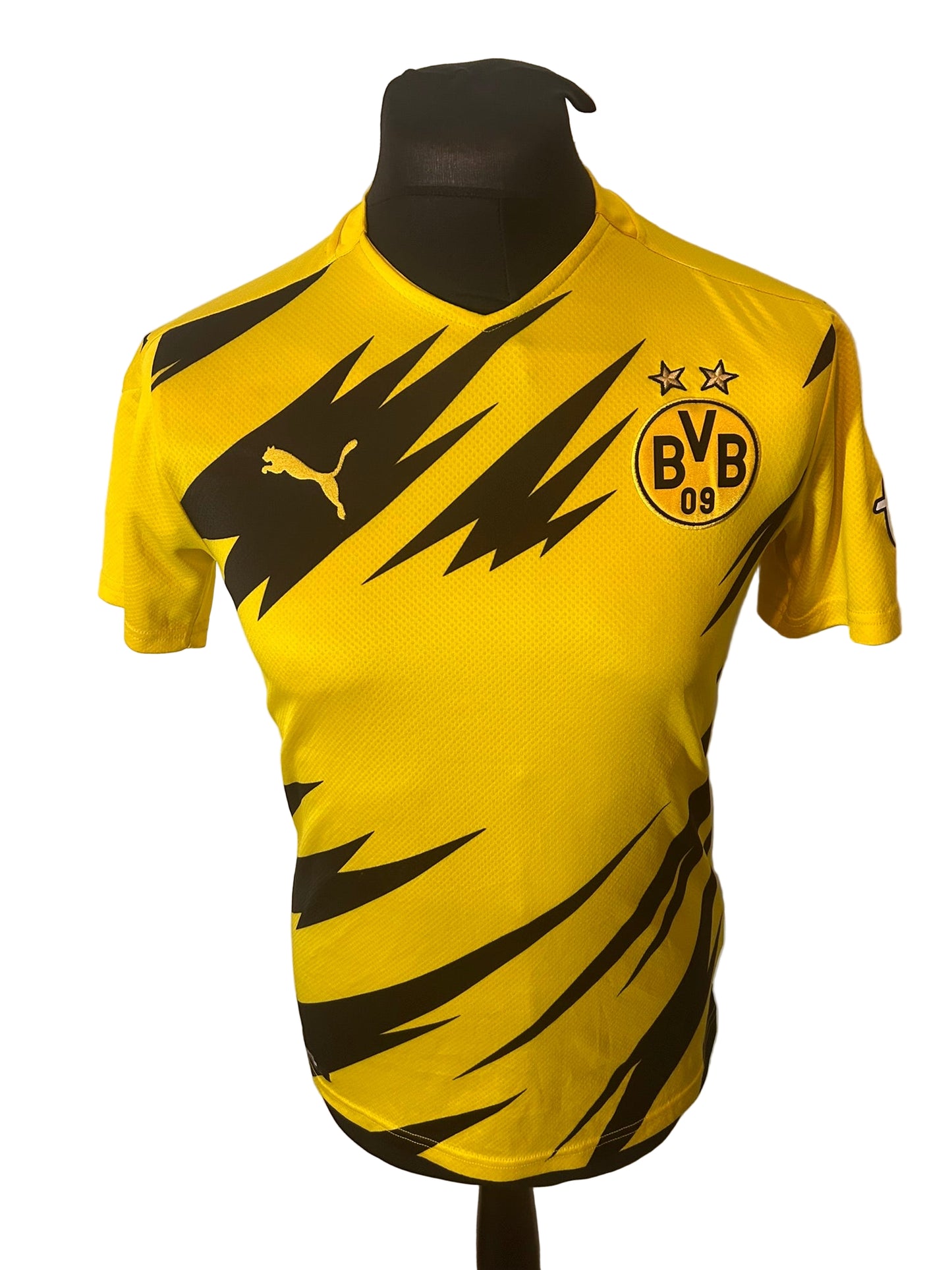 Borussia Dortmund 2020-21 Home Football Shirt Small Puma