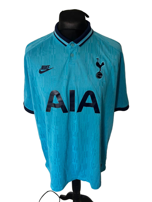 Tottenham Hotspur 2019-20 third football shirt, blue, XXL, 2XL, Nike, Harry Kane, front