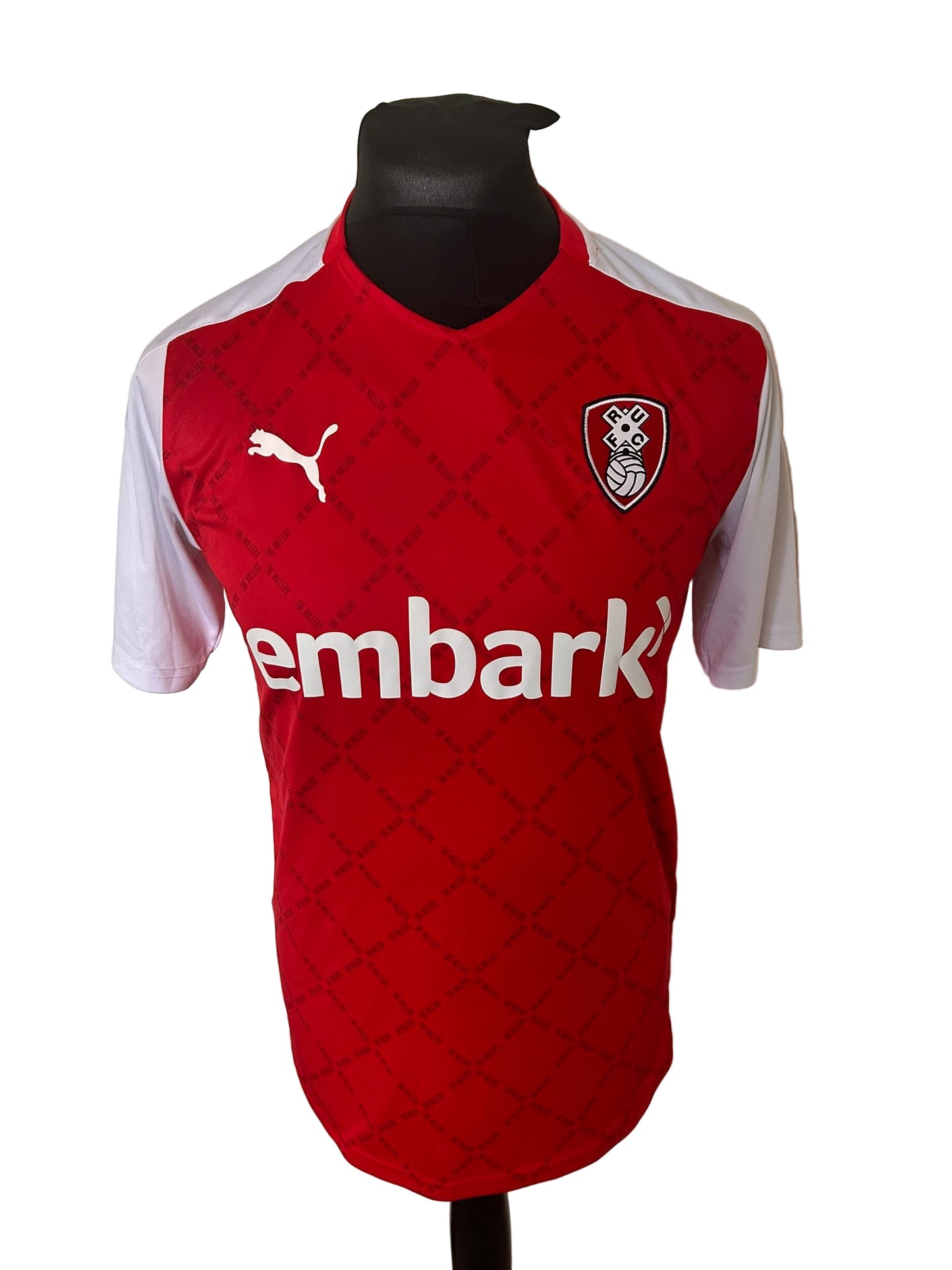 Rotherham United 2020-21 Home Football Shirt Medium Puma