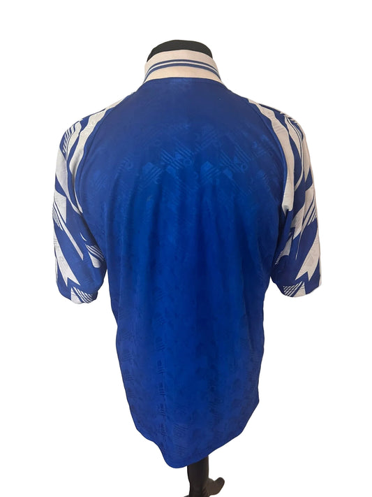 Birmingham City 1993-94 home football shirt, blue, Large, Admiral, back