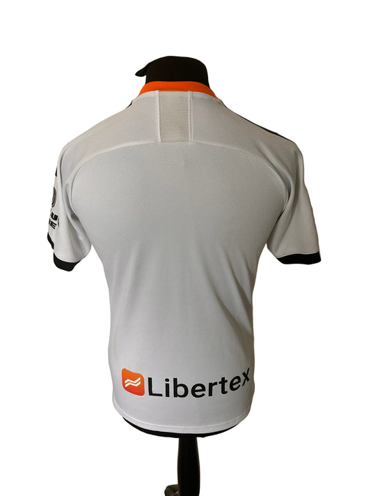 Valencia 2019-20 home football shirt, Puma, small , white , back