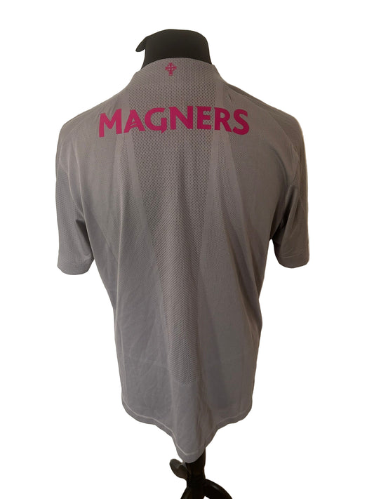 Celtic 2019-20 third football shirt, New Balance, large, grey, back