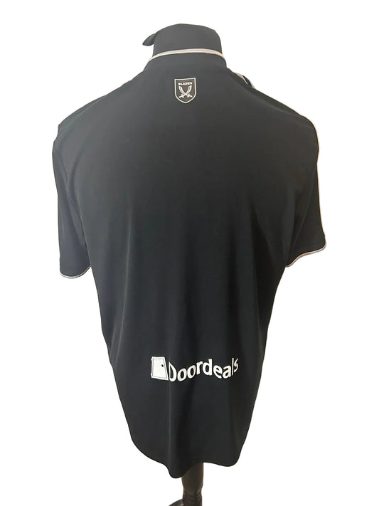 Sheffield United 2021-22 away football shirt, black, Extra Large, XL, Adidas, back