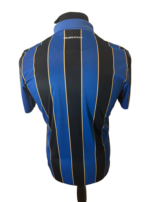 Atalanta 2021-22 home football shirt, Joma, small, blueand black, back
