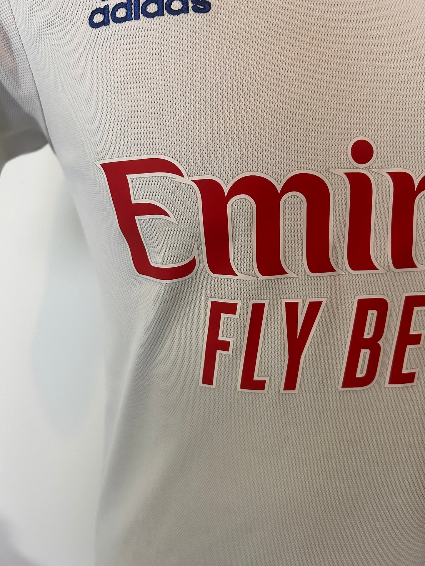 Lyon 2021-22 Home Football Shirt Small Adidas