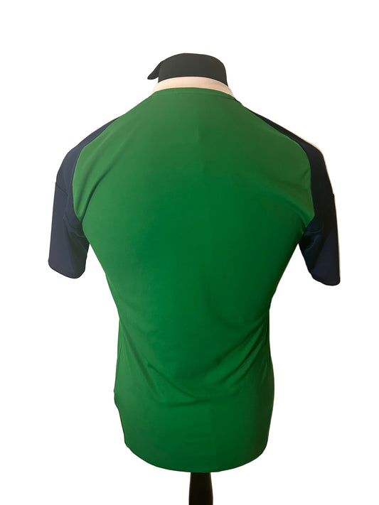 Northern Ireland 2016-17 home football shirt, Adidas, small, green, back