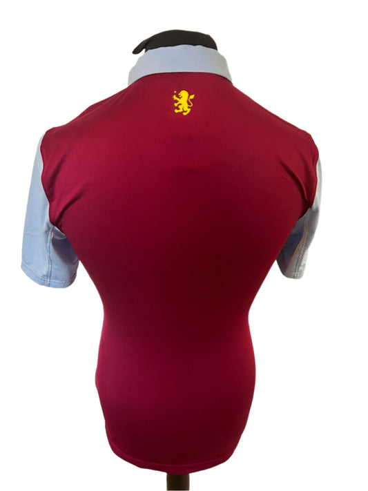 Aston Villa 2016-17 Home Football Shirt Small Under Armour PLAYER ISSUE
