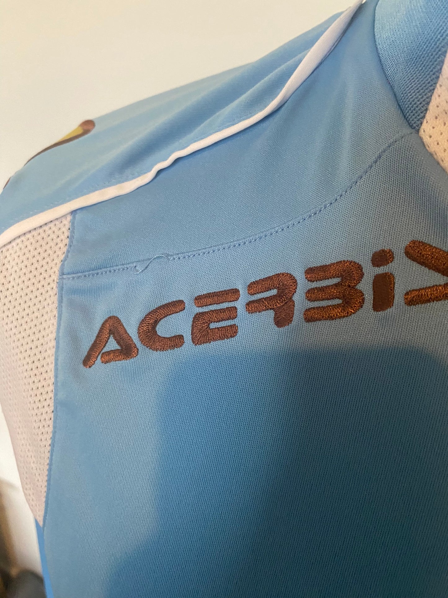 AlbinoLeffe 2008-10 Home Football Shirt Medium LONG SLEEVES Acerbis