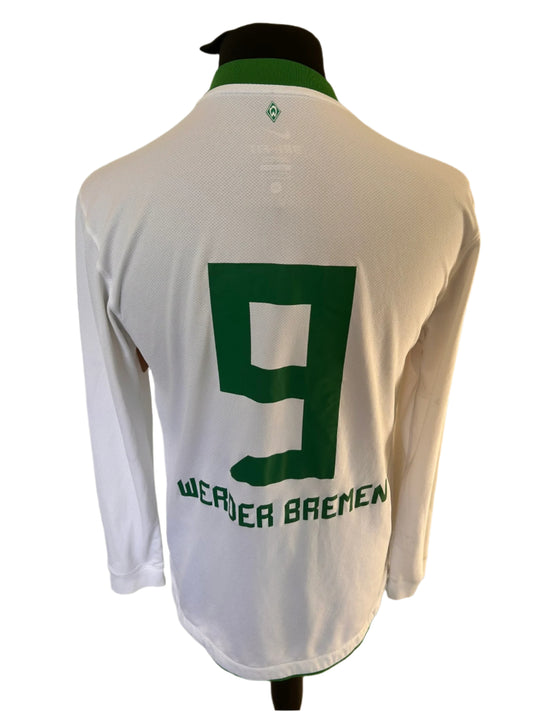 Werder Bremen 2010-11 Away Football Shirt Nike Medium PLAYER ISSUE