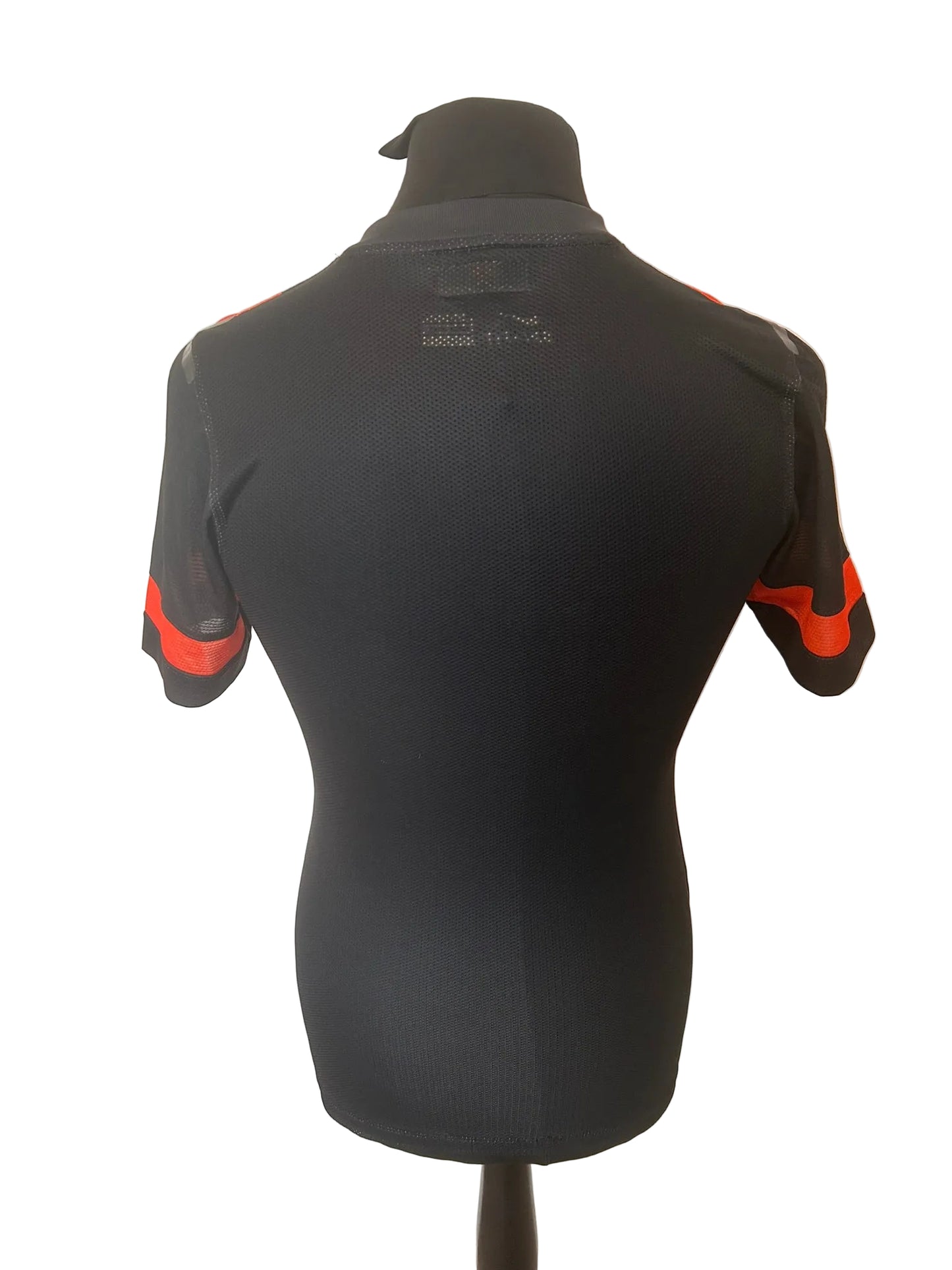 Shakhtar Donetsk 2013-15 home football shirt, orange and black, small, Nike, back