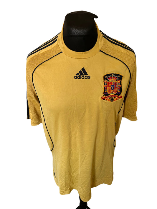 Spain 2008-10 Away Football Shirt Large Adidas